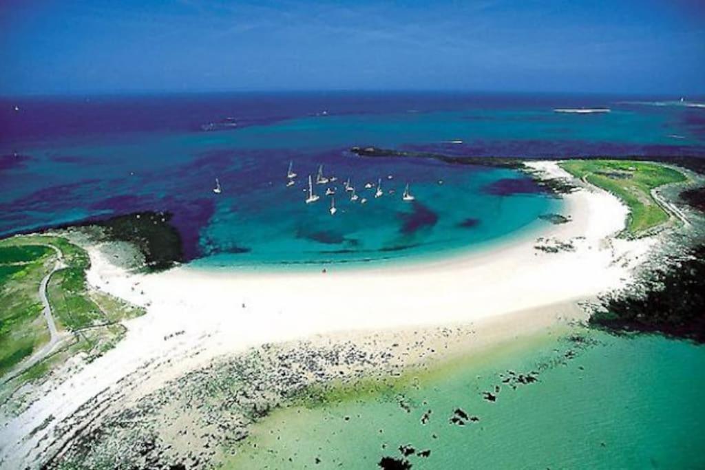 Perle Beach, Petite Maison Situee En Bord De Plage, Piscine. Guidel Extérieur photo