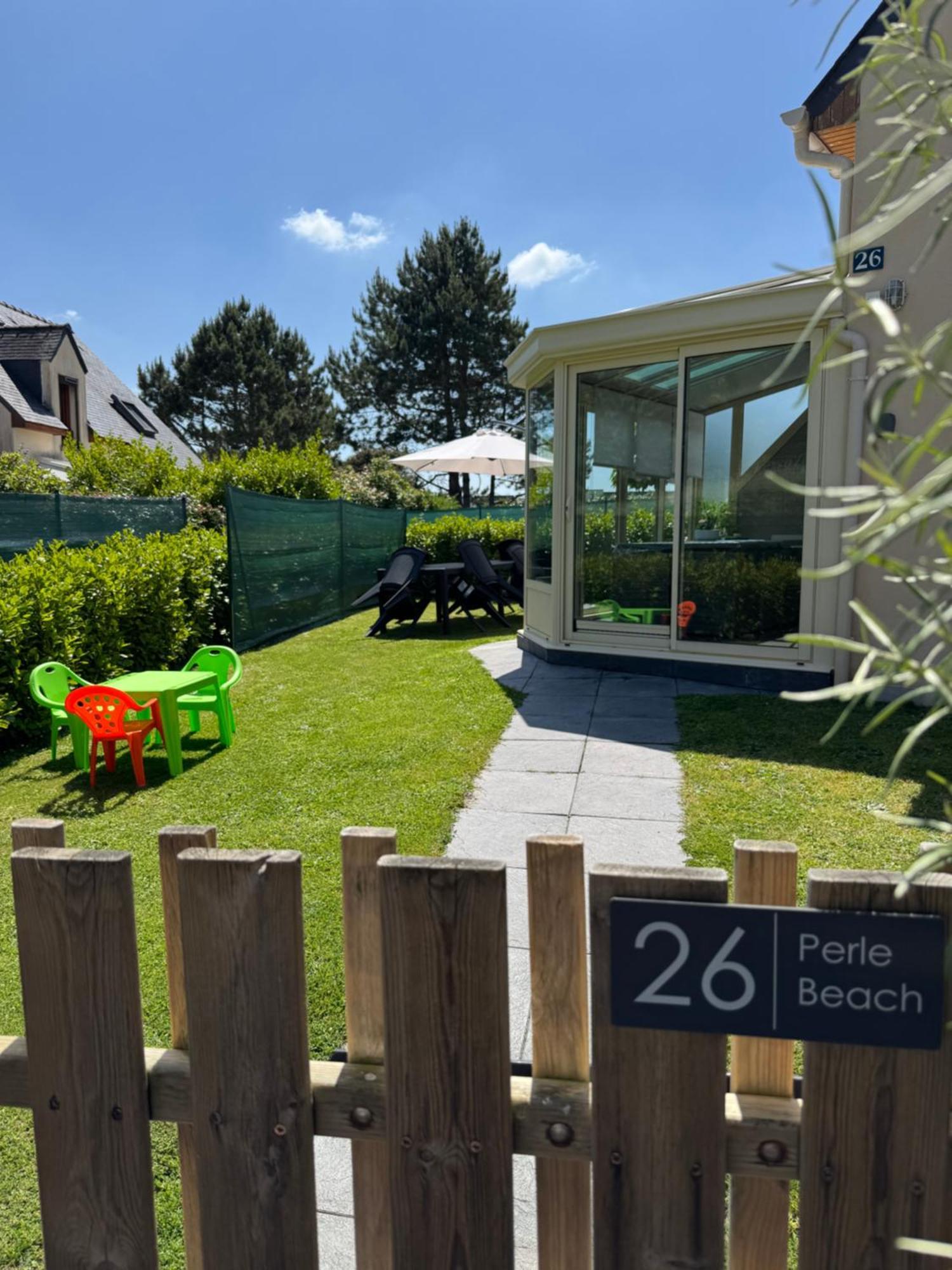 Perle Beach, Petite Maison Situee En Bord De Plage, Piscine. Guidel Extérieur photo